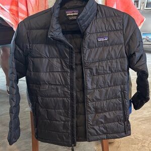 Patagonia kids jacket size 7/8 /black